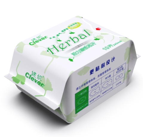 负离子绵柔夜用红豆杉石墨烯艾草整箱护垫